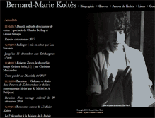 Tablet Screenshot of bernardmariekoltes.com